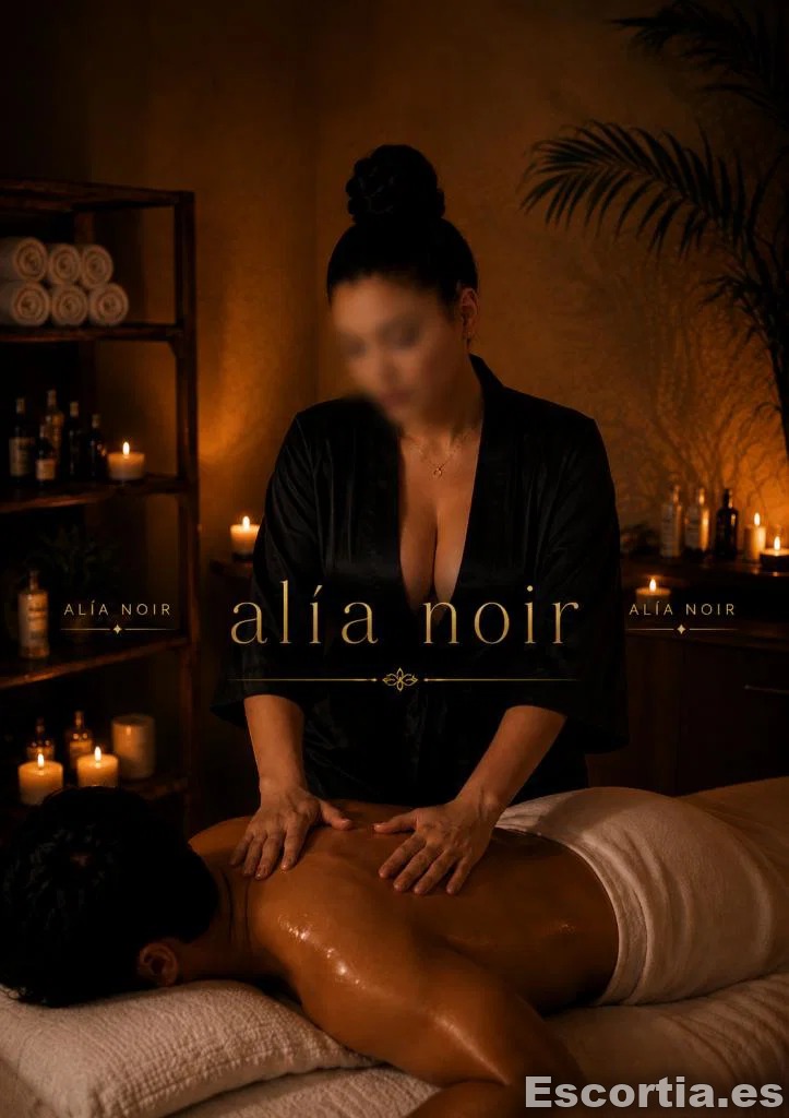 Alía noir escort Madrid